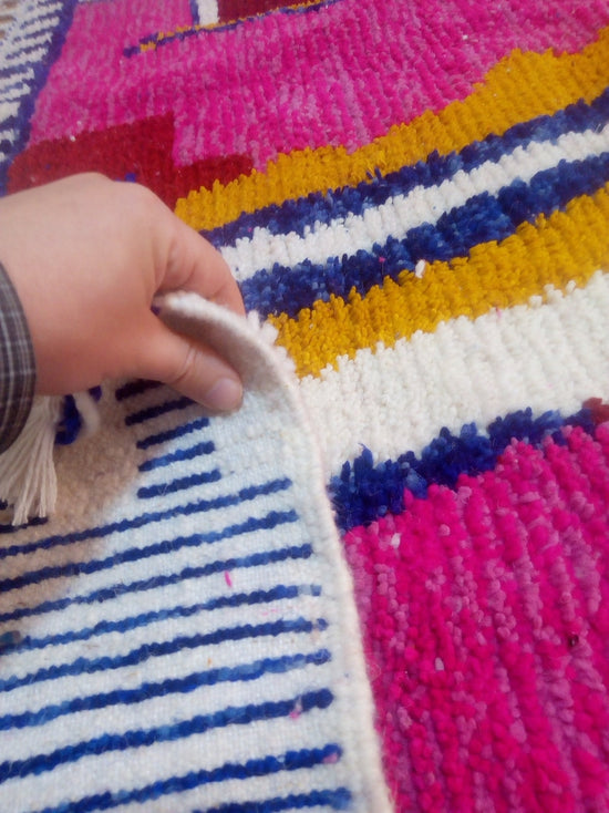 Wool Berber Carpet - 302x202cm - Natural Wool - MAI23203