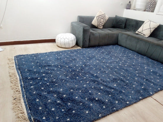 Real Azilal Berber Carpet - 327x198cm - Natural Wool - RDECR6